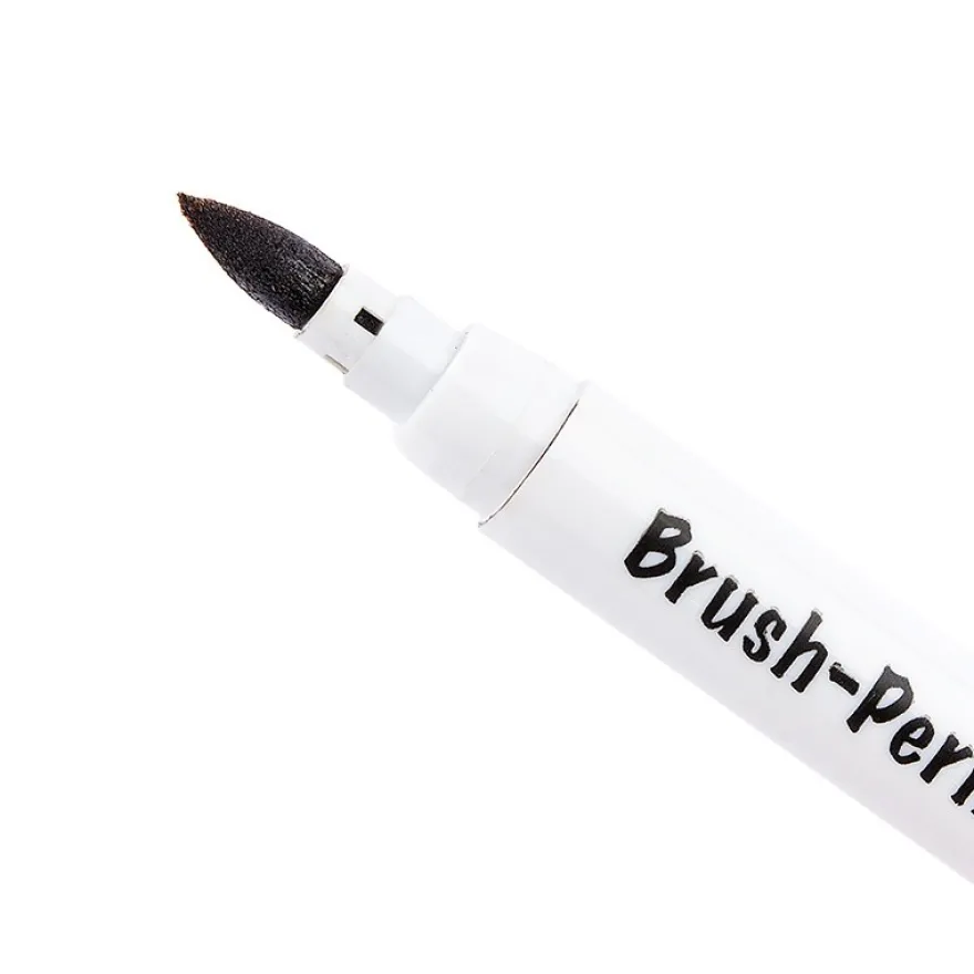Brush-Permanentmarker, Pinselspitze, 12er Set