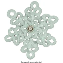 Chenille-Drähte, Blautöne, 30cm lang, Ø 6mm, 5 verschiedene Farben, 100 Stück