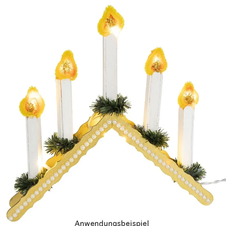 Chenille-Drähte, Farbsortierung 2, 30cm lang, Ø 6mm, 10 verschiedene Farben, 250 Stück