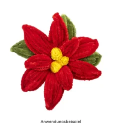 Chenille-Drähte, Grüntöne, 30cm lang, Ø 6mm, 5 verschiedene Farben, 100 Stück