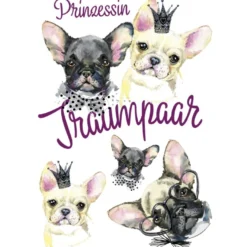 Color Bügeltransfer, DIN A4, Traumpaar