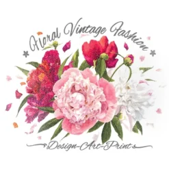 Color Bügeltransfer, Glitzer, DIN A4, Blumen 5