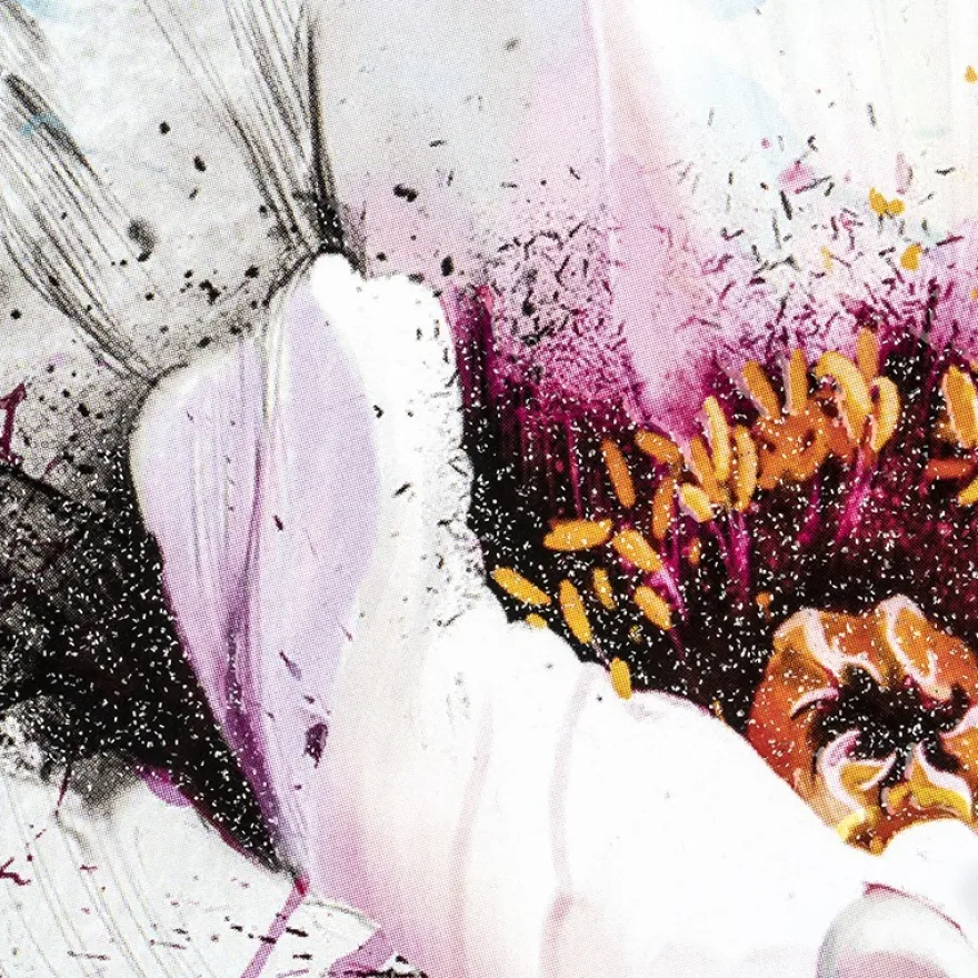 Color Bügeltransfer, Glitzer, DIN A4, Mohn