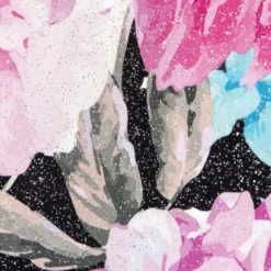 Color Bügeltransfer, Glitzer, DIN A4, Blumen 2