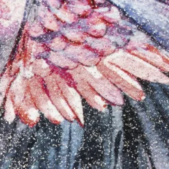Color Bügeltransfer, Glitzer, DIN A4, Kranich