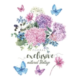 Color Bügeltransfers, DIN A4, Blumen 10