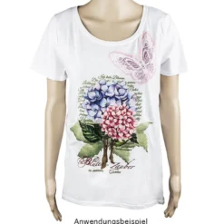 Color Bügeltransfers, DIN A4, Blumen 13