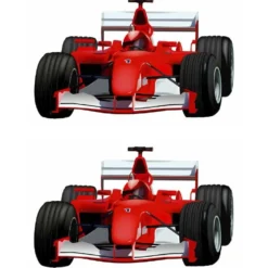 Color Bügeltransfers, DIN A4, Formel 1