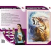 Color Bügeltransfers, DIN A4, Tierwelt, Tiger 1