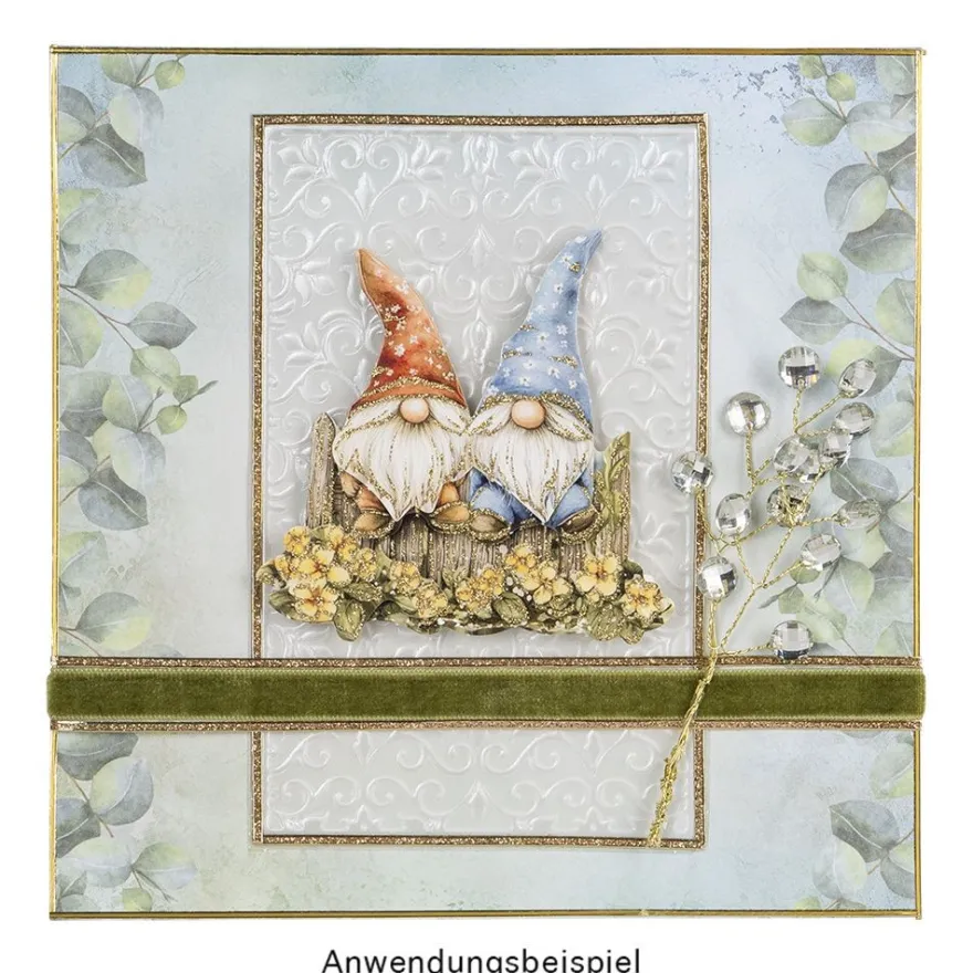 3-D Bastelbuch, Frühling- & Osterzeit, DIN A4, 250g/m², 20 Stanzbogen mit 60 3-D Motiven