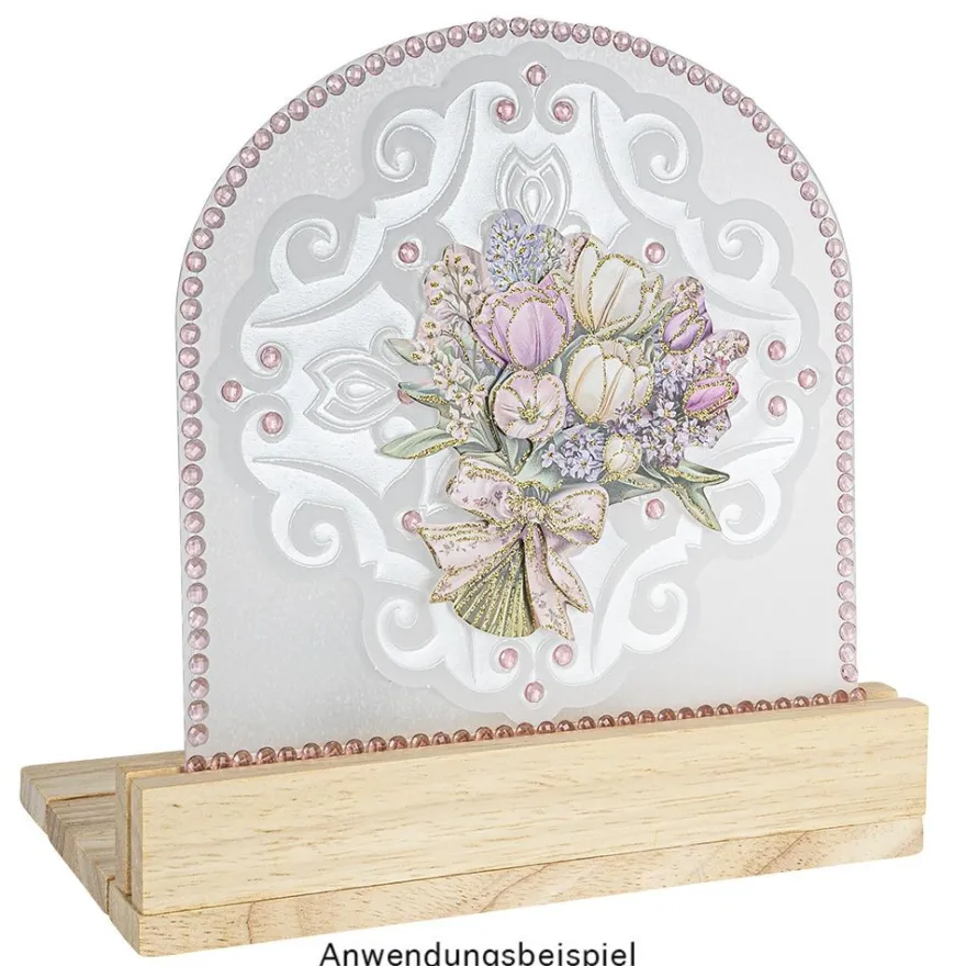 3-D Bastelbuch, Frühling- & Osterzeit, DIN A4, 250g/m², 20 Stanzbogen mit 60 3-D Motiven