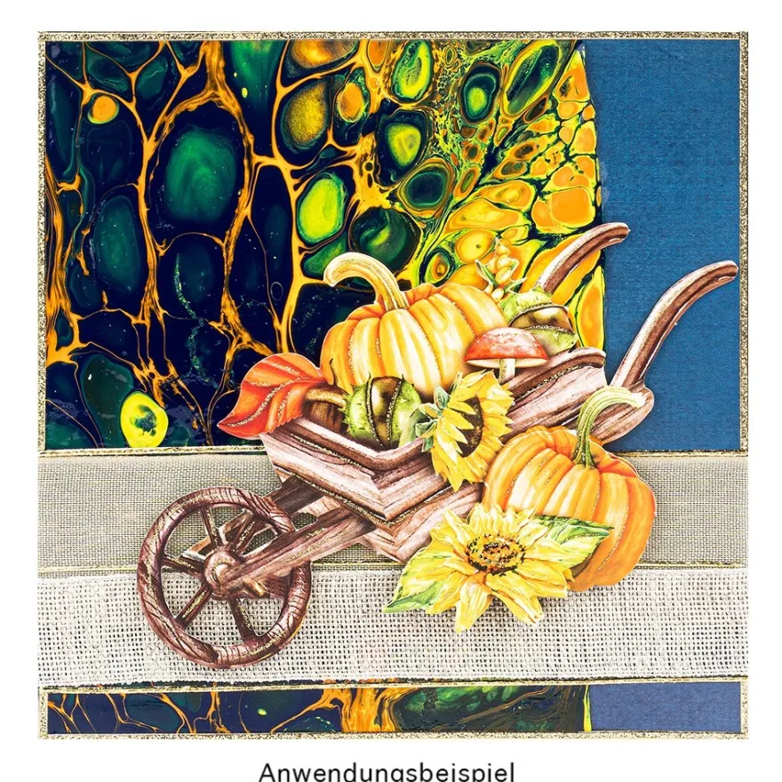 3-D Bastelbuch: Herbst & Winter, 20 Stanzbogen, DIN A4