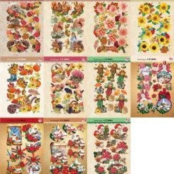 3-D Bastelbuch: Herbst & Winter, 20 Stanzbogen, DIN A4