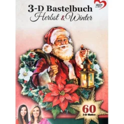 3-D Bastelbuch: Herbst & Winter, 20 Stanzbogen, DIN A4
