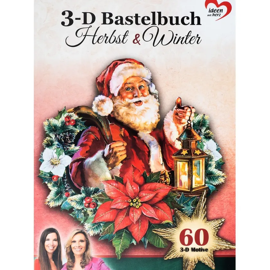 3-D Bastelbuch: Herbst & Winter, 20 Stanzbogen, DIN A4