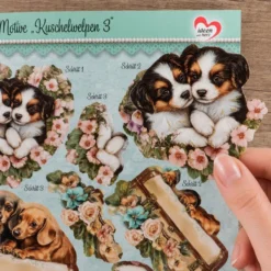 3-D Bastelbuch, Kuschelzeit, 20 Stanzbogen DIN A4