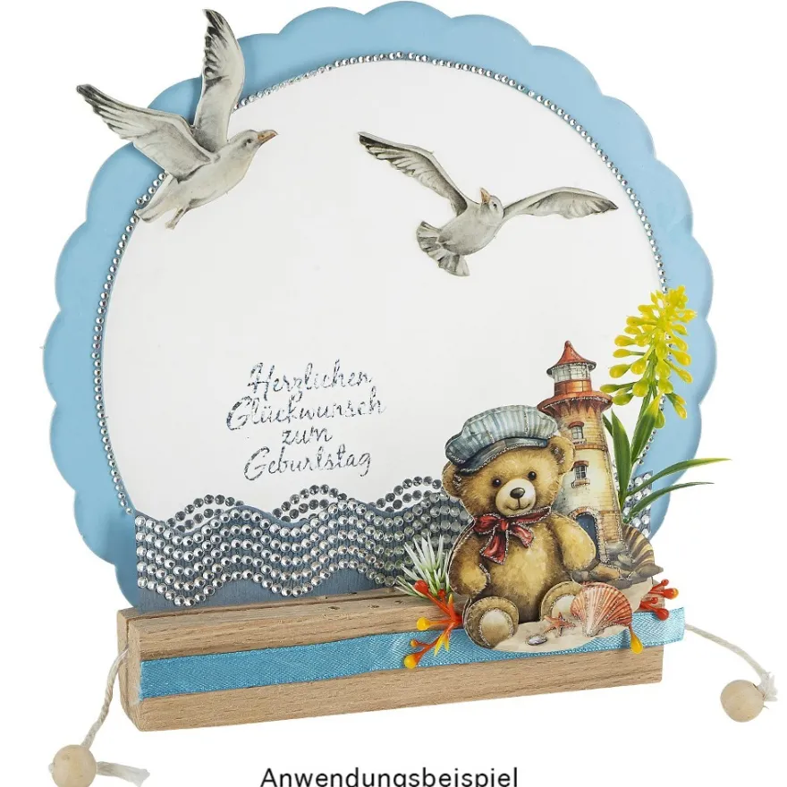 3-D Bastelbuch, Teddys rund ums Jahr, DIN A4, 20 Stanzbogen mit 60 Motiven
