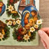 3-D Bastelbuch, Wundervoller Winter, 20 Stanzbogen DIN A4