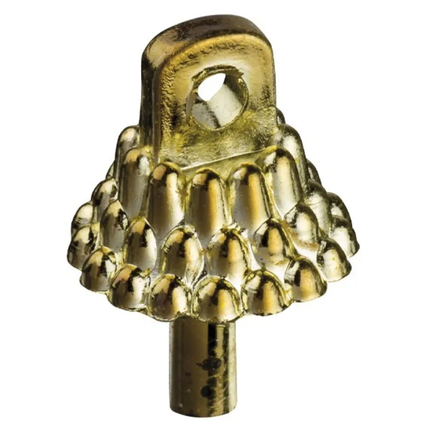 Deko-Anhänger/Ösen, ca. 20 x 14mm, gold, 10 Stück