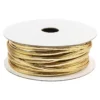 Deko-Band, 5m lang, 0,2cm breit, hellgold