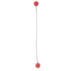 Deko-Beeren, gefrostet, je 2 Beeren am Draht, Beeren Ø 1,2cm, 20 Drähte 15cm lang, 40 Stück