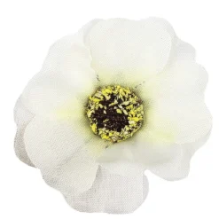 Deko-Blüten "Anemone 3", Ø 4,5cm, weiß, 27 Stück