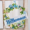 Deko-Blüten, Blütenköpfe, Ø 2,5cm, weiß-pink, 50 Stück