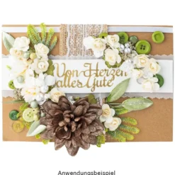 Deko-Blüten, Dahlien, Ø 7cm, verschiedene Farben, 10 Stück
