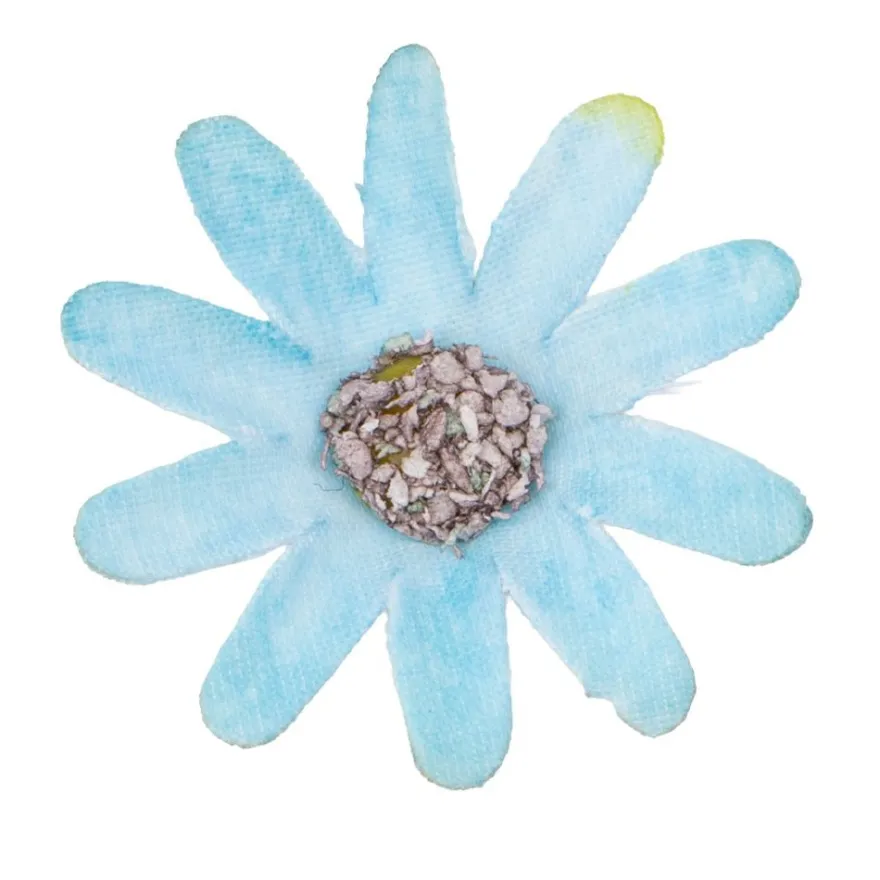 Deko-Blüten, Farbmix 8, Ø 3,3cm, verschiedene Farben, 30 Stück
