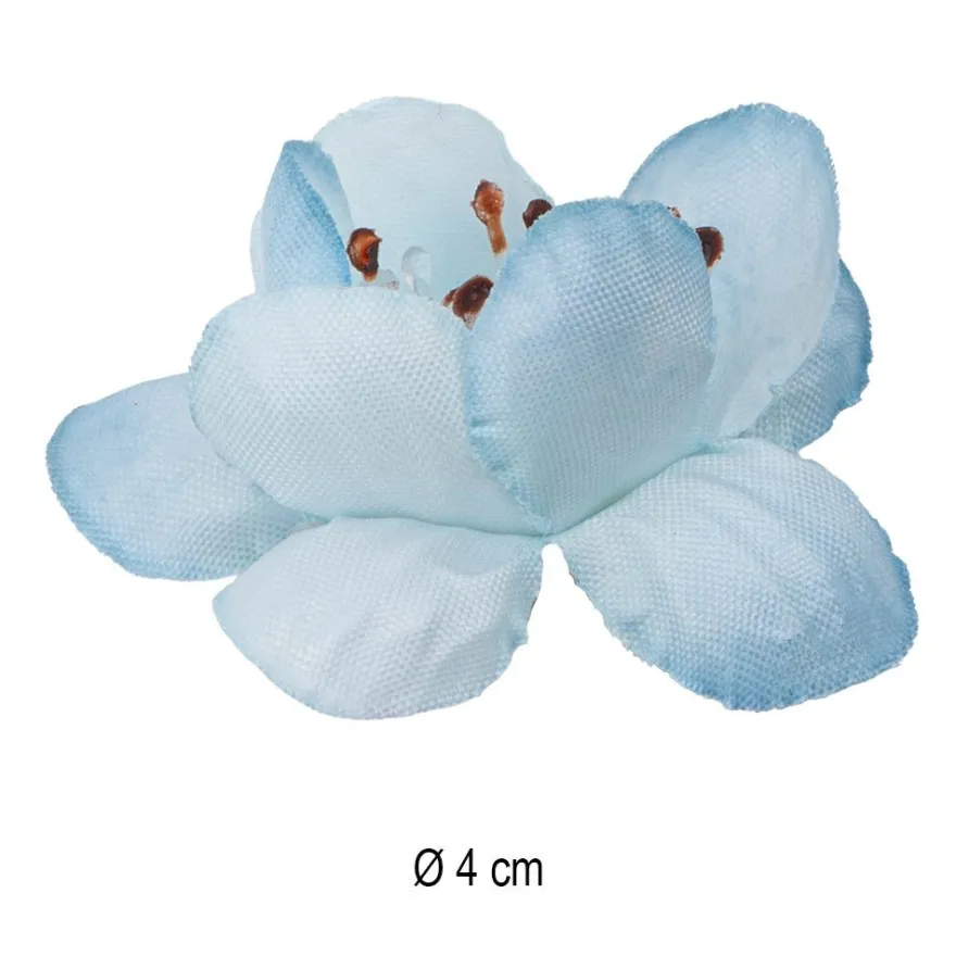 Deko-Blüten, Farbmix 9, Ø 4cm, verschiedene Farben, 18 Stück