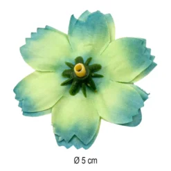 Deko-Blüten, Farbmix 11, Ø 5cm, verschiedene Farben, 22 Stück