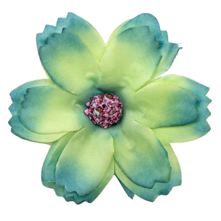 Deko-Blüten, Farbmix 11, Ø 5cm, verschiedene Farben, 22 Stück