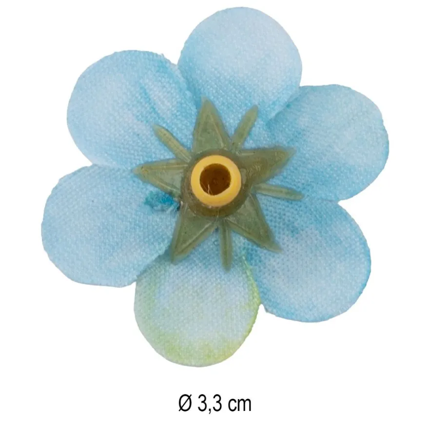 Deko-Blüten, Farbmix 12, Ø 2,5cm, verschiedene Farben, 50 Stück