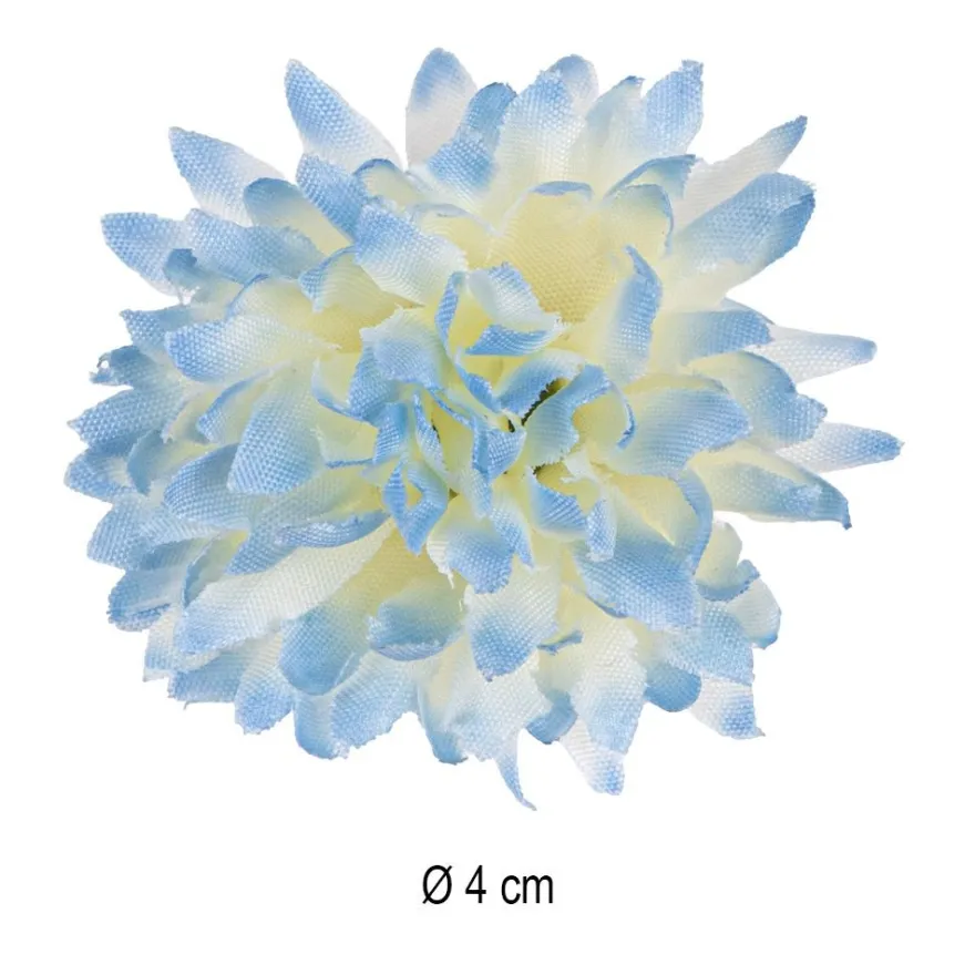 Deko-Blüten, Farbmix 6, Ø 4cm, verschiedene Farben, 23 Stück