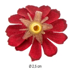 Deko-Blüten, Farbmix 7, Ø 2,5cm, verschiedene Farben, 47 Stück