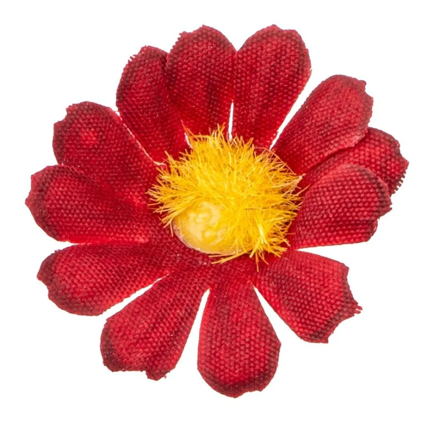 Deko-Blüten, Farbmix 7, Ø 2,5cm, verschiedene Farben, 47 Stück