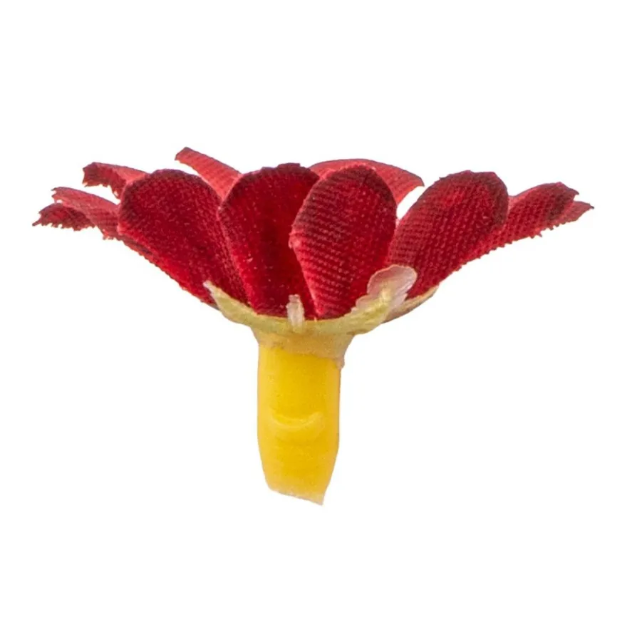 Deko-Blüten, Farbmix 7, Ø 2,5cm, verschiedene Farben, 47 Stück
