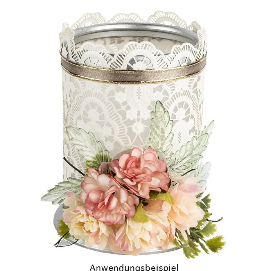 Deko-Blüten, Hortensien, Ø 3cm, 10 verschiedene Farben, 90 Stück