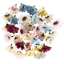 Deko-Blüten "Margerite 4", Ø 4cm, verschiedene Farben, 30 Stück