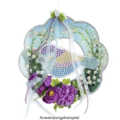 Deko-Blüten, Ranunkel 2, Ø 4cm, verschiedene Farben, 14 Stück