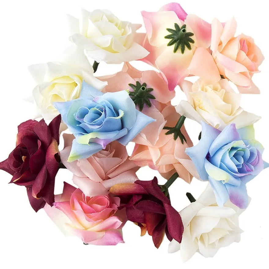 Deko-Blüten "Rose", Ø 5cm, 18g, verschiedene Farben