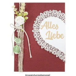 Deko-Blüten, Rosen 2, Ø 2cm, weiß, 144 Stück