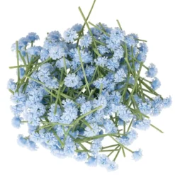 Deko-Blütenzweige, Schleierkraut, 5cm lang, 40g, blau