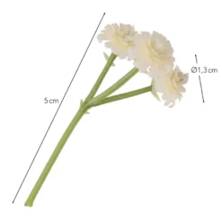 Deko-Blütenzweige, Schleierkraut, 5cm lang, 40g, creme