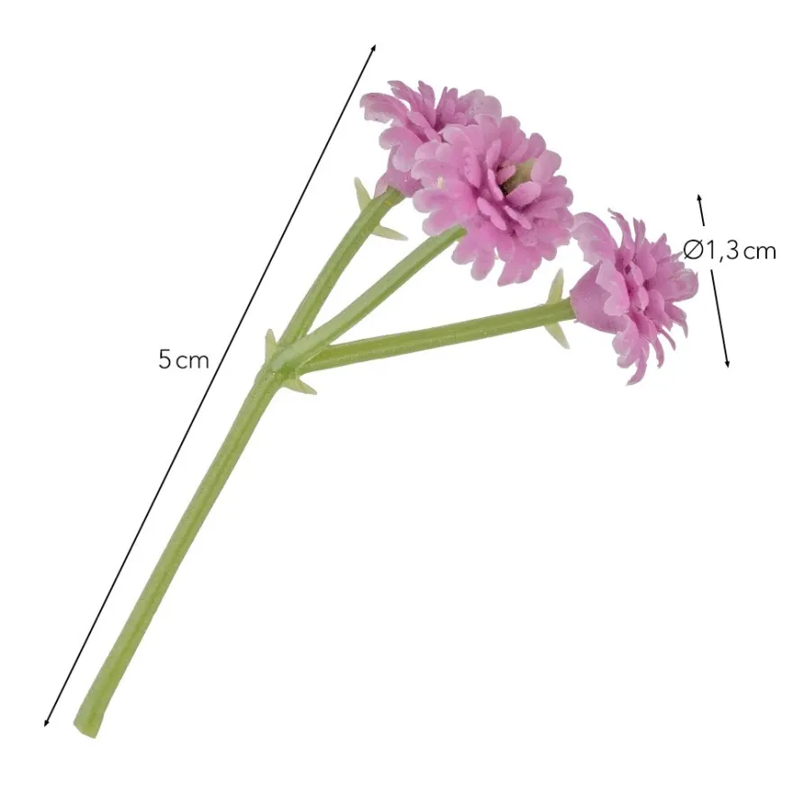 Deko-Blütenzweige, Schleierkraut, 5cm lang, 40g, violett