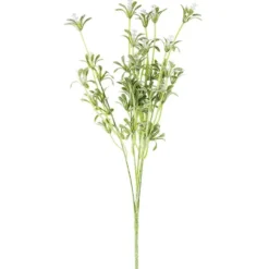 Deko-Busch, Blüten 6, 43cm lang, 5 Stängel, weiße Blüten