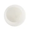 Deko-Eier mit runder Öffnung, Ø 5,2cm, 6cm hoch, transluzent, weiß, 6 Stück