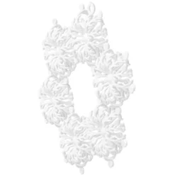 Deko-Eiskristalle 3, Rohlinge, Ø 14,2cm, 5 Stück
