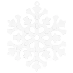 Deko-Eiskristalle 2, Rohlinge, Ø 12cm, 11 Stück