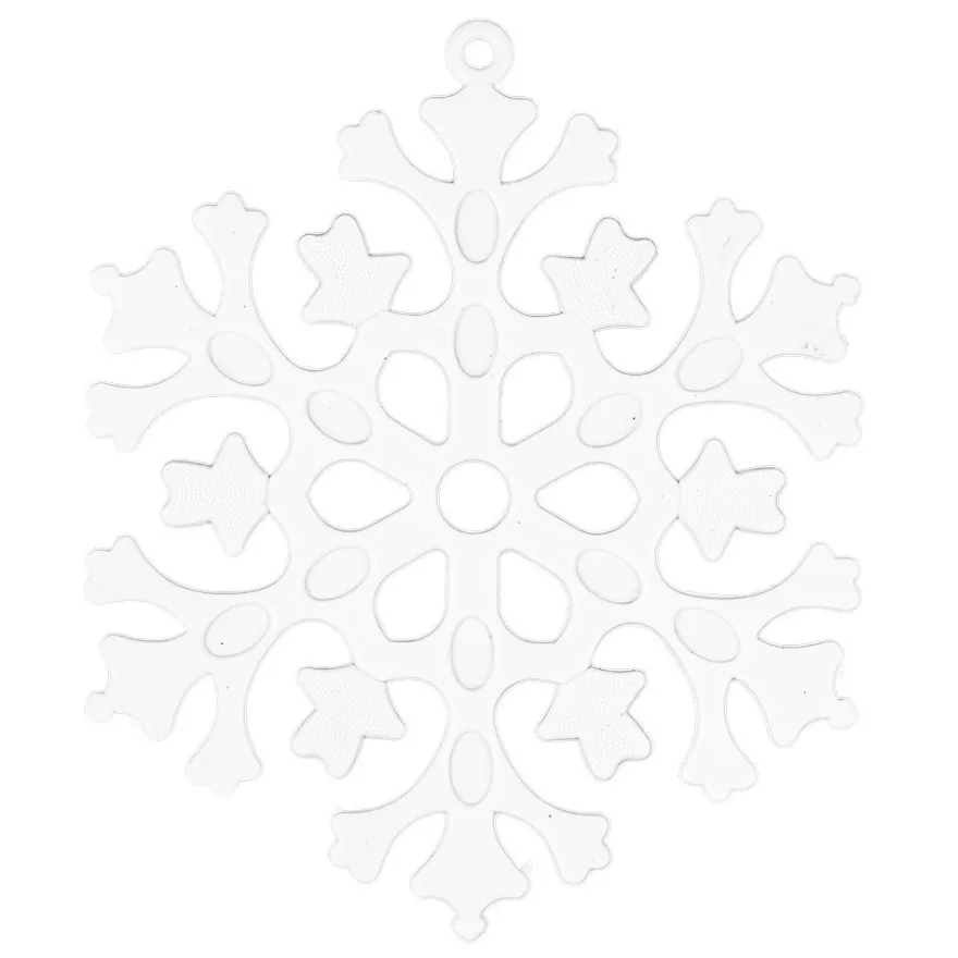 Deko-Eiskristalle 2, Rohlinge, Ø 12cm, 11 Stück